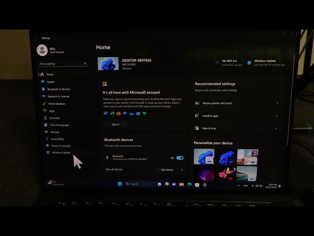 Video thumbnail for Dell XPS Windows Updates: How to Check for Updates Easily