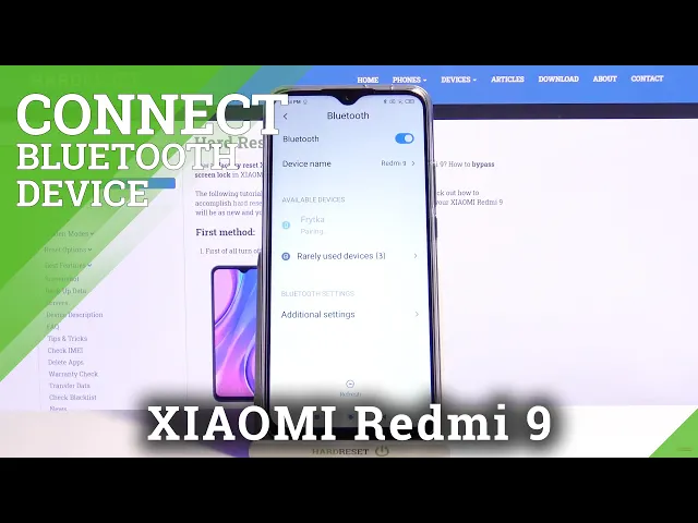 Video thumbnail for How to Find Bluetooth Connections on XIAOMI Redmi 9 – Pair Bluetooth Device