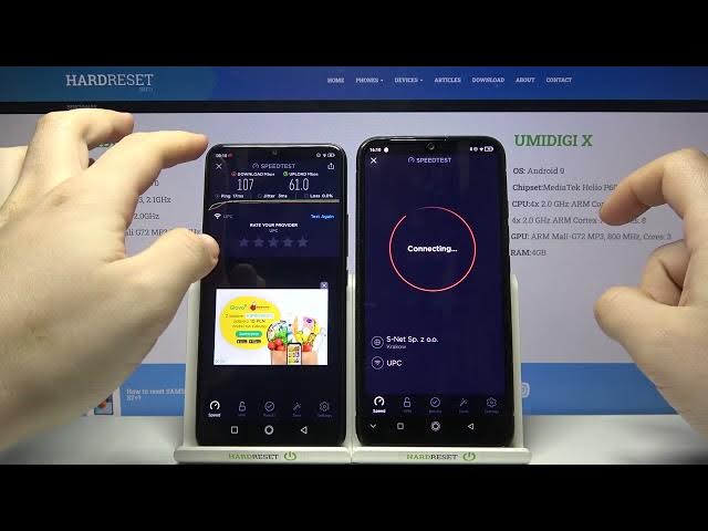 Video thumbnail for Which Umidigi to Buy - Umidigi X vs Umidigi S3 Pro Internet Speed Test - Wi-Fi Speed Comparison