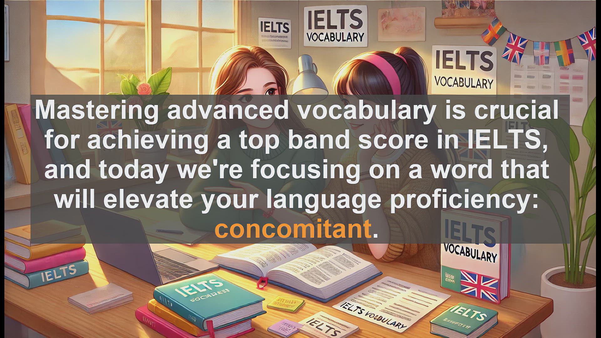 'Video thumbnail for 2000 Must Know IELTS 9.0 Vocabulary - IELTS Vocabulary: Understanding and Using 'Concomitant''