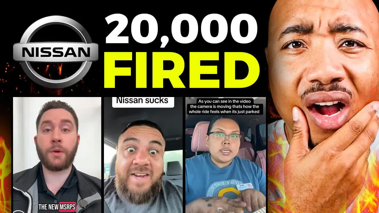 Video thumbnail for Orlando Miner: nissan fires 20,000! tariffs & auto industry layoffs explained