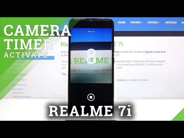 Video thumbnail for How to Set Camera Timer in REALME 7i – Photo Countdown