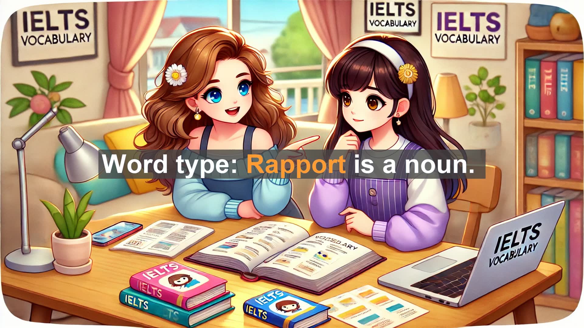 'Video thumbnail for 2000 Must Know IELTS 9.0 Vocabulary - Rapport: The Key to Strong Relationships'