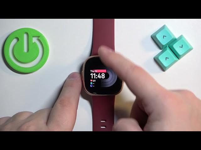 Video thumbnail for How to Check Battery Level on FITBIT Versa 4