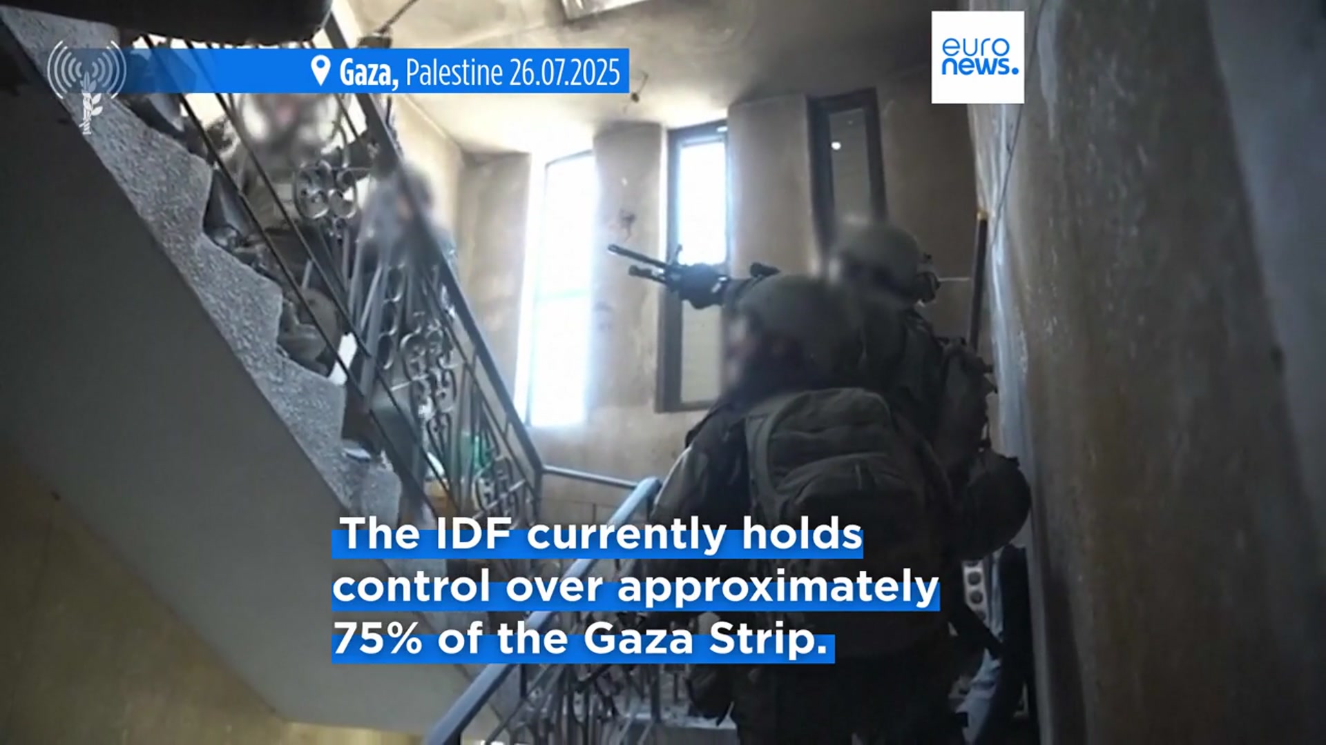 'Video thumbnail for Israel's PM Benjamin Netanyahu says decision made for full occupation of Gaza'