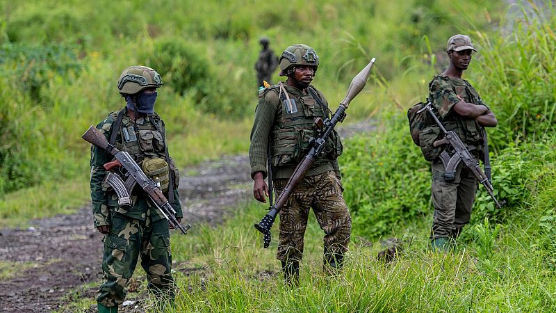 'Video thumbnail for M23 rebels killed 140 civilians in Eastern DRC, HRW says'