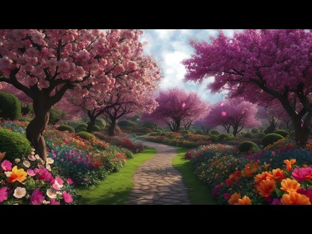 Video thumbnail for "Méditation au lever du soleil : Musique relaxante avec vue sur une vallée verdoyante"