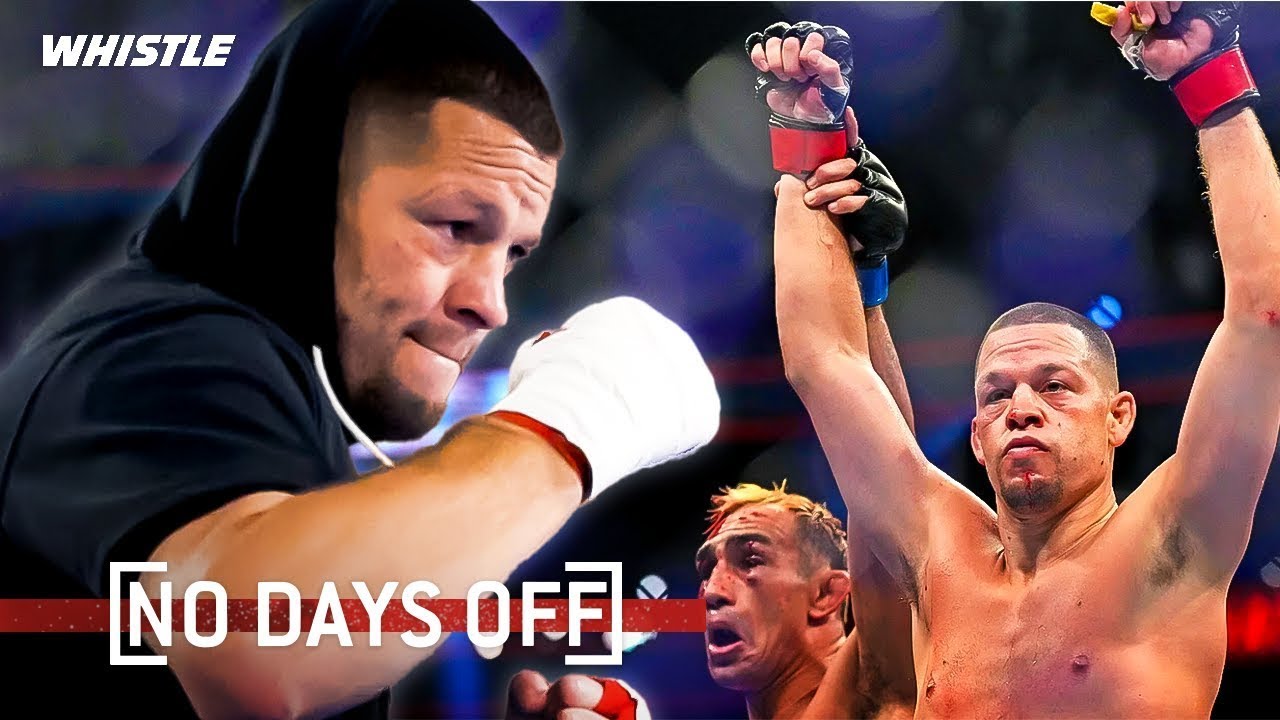 Video thumbnail for Nate Diaz's INSANE Boxing Training For Jake Paul Fight!