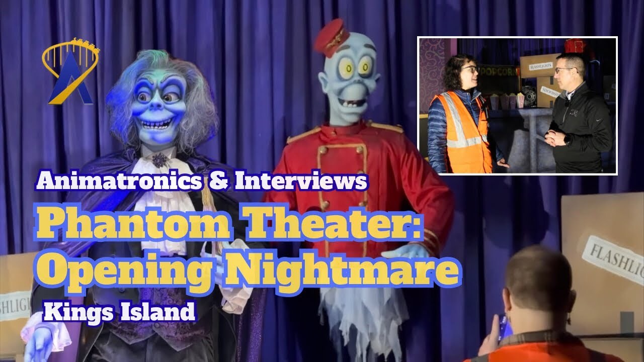 Video thumbnail for Phantom Theater: Opening Nightmare - Animatronic Previews, Interviews, and more!