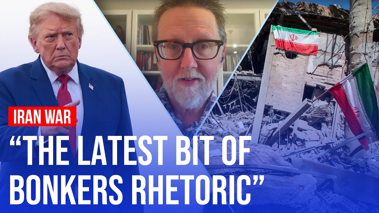 Video thumbnail for Trump threatens to declare Strait of Hormuz 'territory of the US'