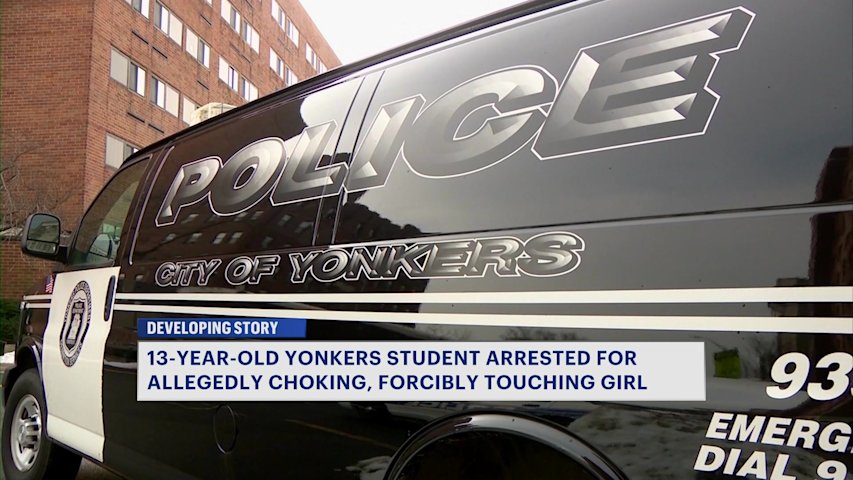 Video thumbnail for 13-year-old Yonkers student accused of choking, threatening girl