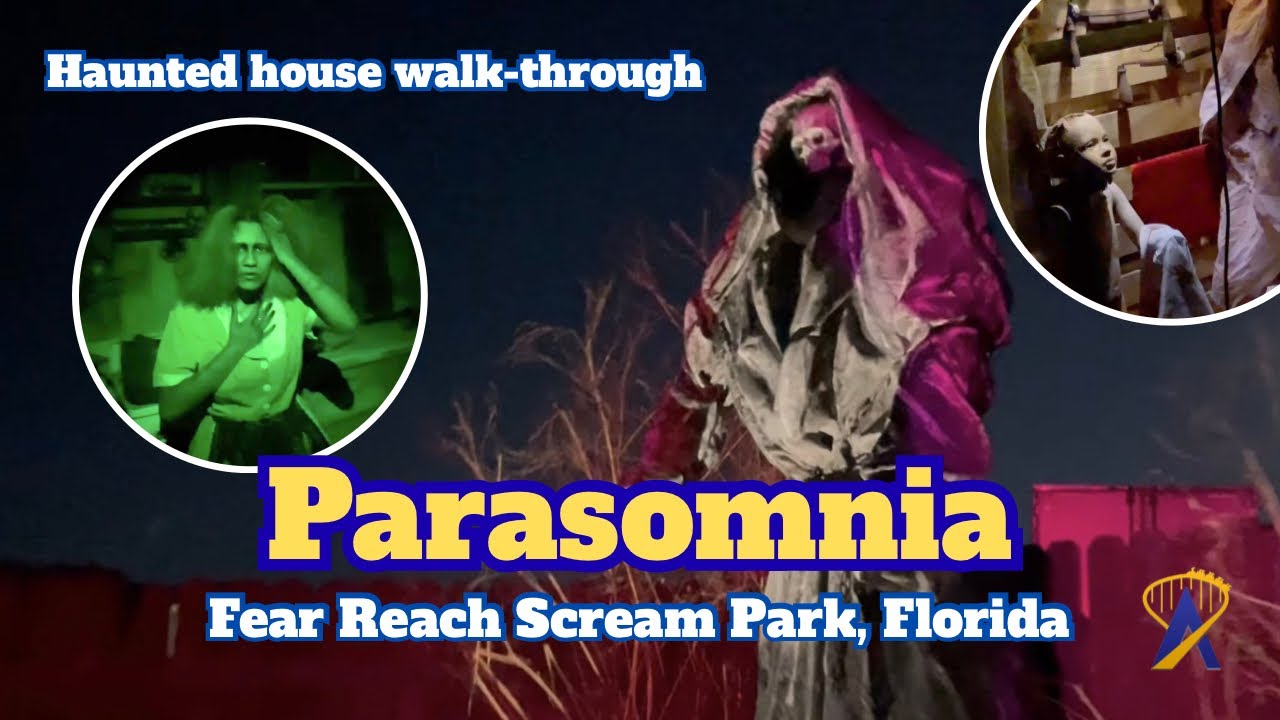 Video thumbnail for Parasomnia Full Walkthrough - Fear Reach Scream Park Haunted House