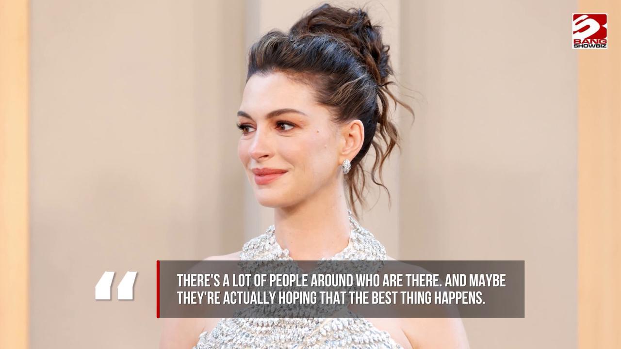 Video thumbnail for Verity star Anne Hathaway thinks she's 'changed', but how?