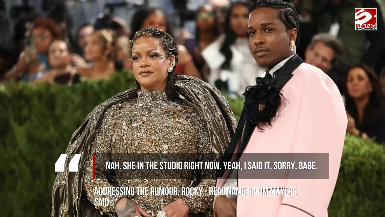 Video thumbnail for A$AP Rocky hints that Rihanna is currently 'cooking' new music