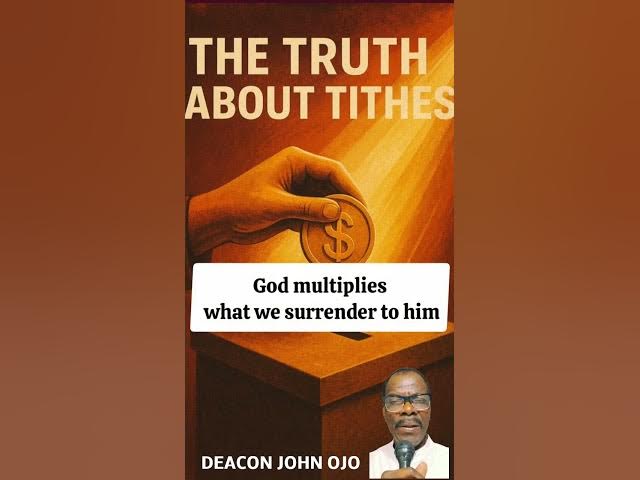 Video thumbnail for THE TRUTH ABOUT TITHES