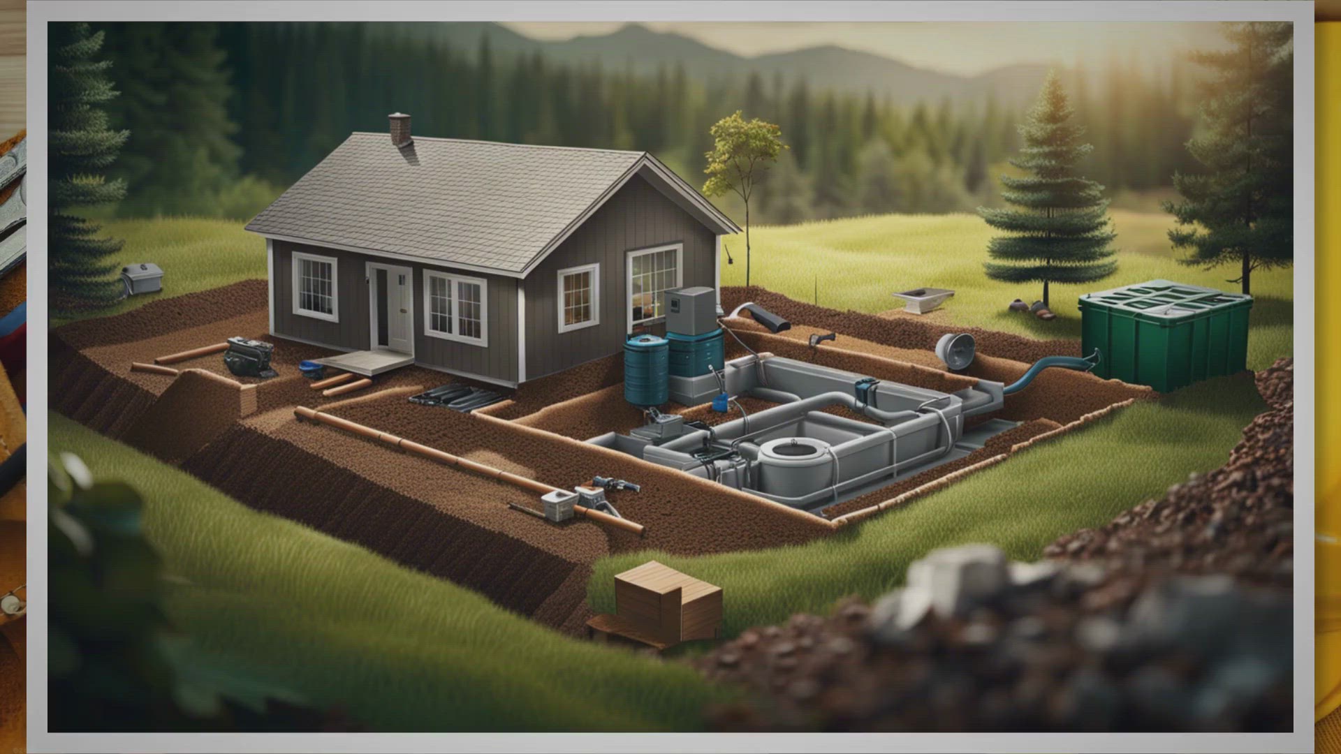 'Video thumbnail for How to Build a DIY Septic System at Home'