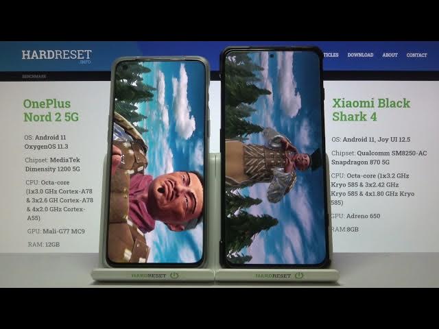 Video thumbnail for OnePlus Nord 2 5G vs Xiaomi Black Shark 4 - AnTuTu Benchmark Comparison