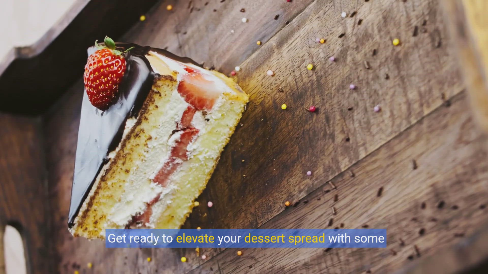 'Video thumbnail for Cake Extravaganza: Elevate Your Dessert Spread with Strawberry Cake Recipes'