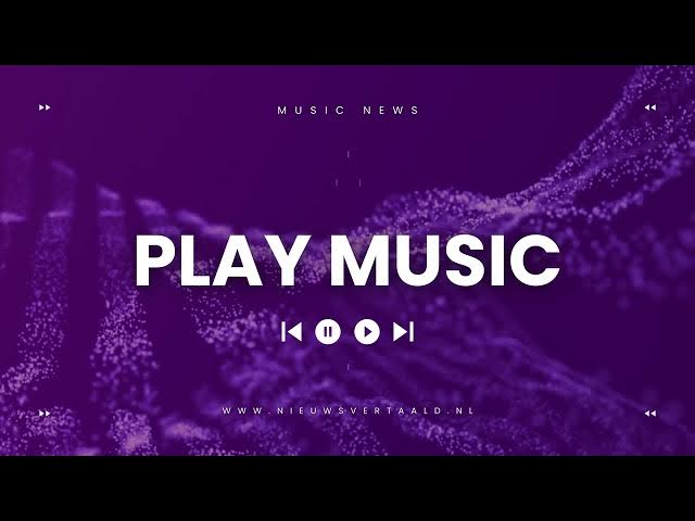 Video thumbnail for Get in Tune with the Sound of Now: Nieuwsvertaald.nl is Your All-Access Pass to Music News