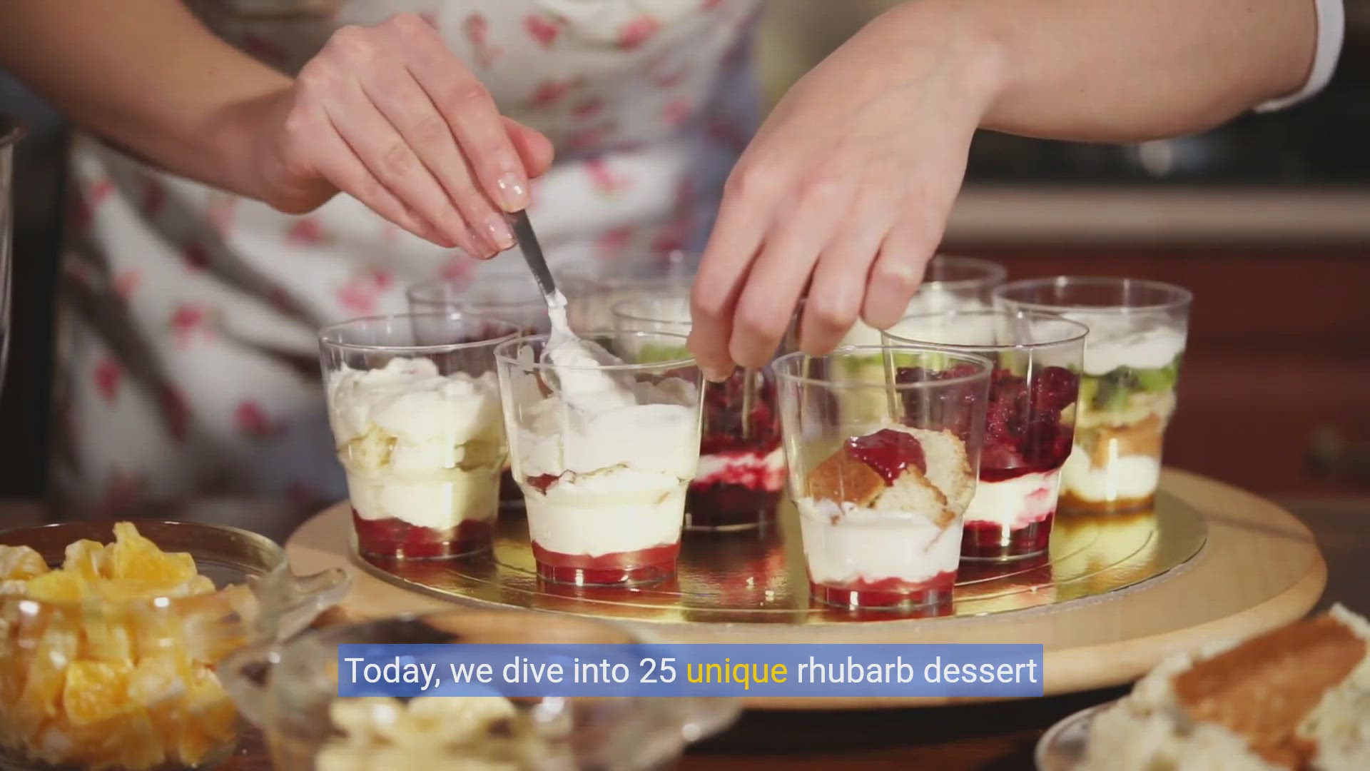 'Video thumbnail for Sweet & Tangy Rhubarb Desserts:25 Must-Try Recipes'