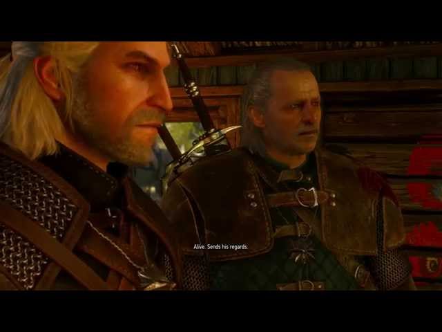 Video thumbnail for The Witcher 3: Wild Hunt - Lilac And Gooseberries: Geralt Enters Tavern, Meets Bram's Friend (Owner)