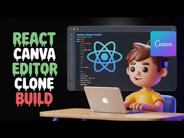 Video thumbnail for Build a React.js Canva Ultimate Image & PDF Editor Clone in Browser Using Node.js & Express