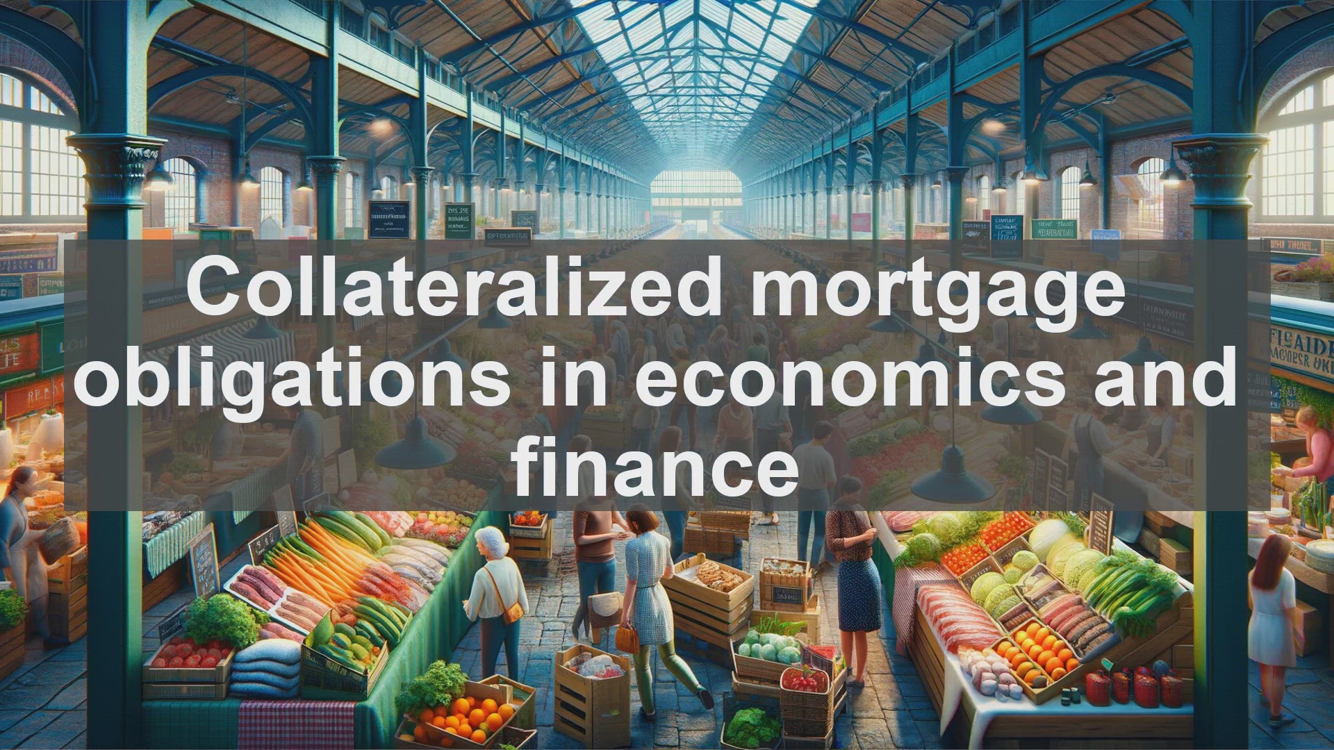 'Video thumbnail for Collateralized mortgage obligations in economics and finance'