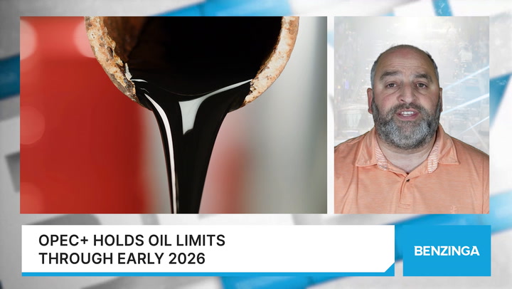 Video thumbnail for OPEC+ Holds Oil Limits Through Early 2026