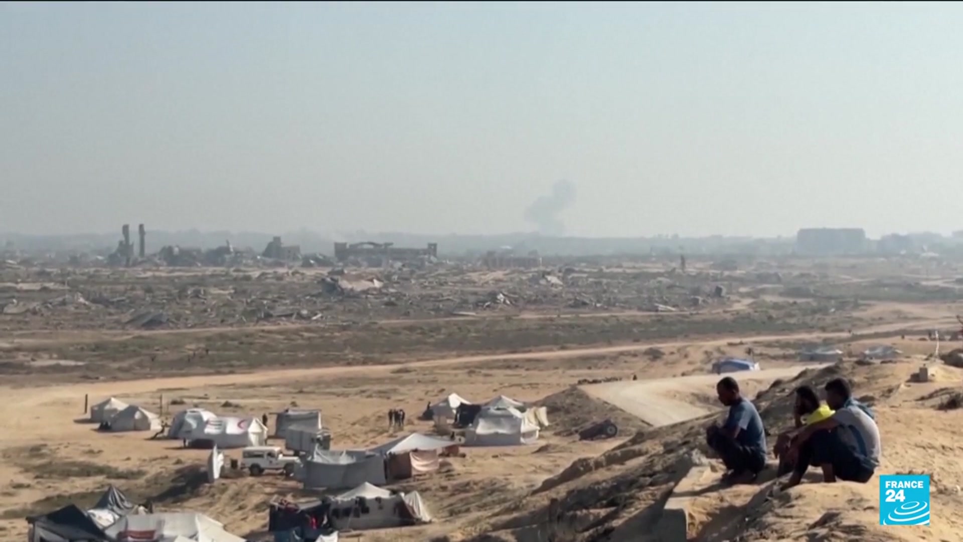 'Video thumbnail for Palestinians remain skeptical in the face of Trump's Gaza peace deal'