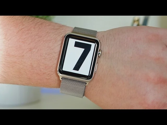 Video thumbnail for 7 Awesome Apple Watch tricks