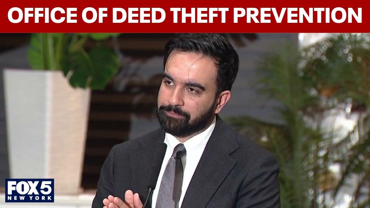 Video thumbnail for Mamdani establishes Mayor's Office of Deed Theft Prevention