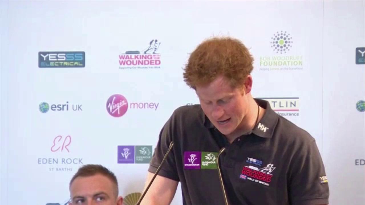 Video thumbnail for UNCAPTIONED: Prince Harry talks grief in online masterclass: 'I couldn't remember my mother's laugh'.