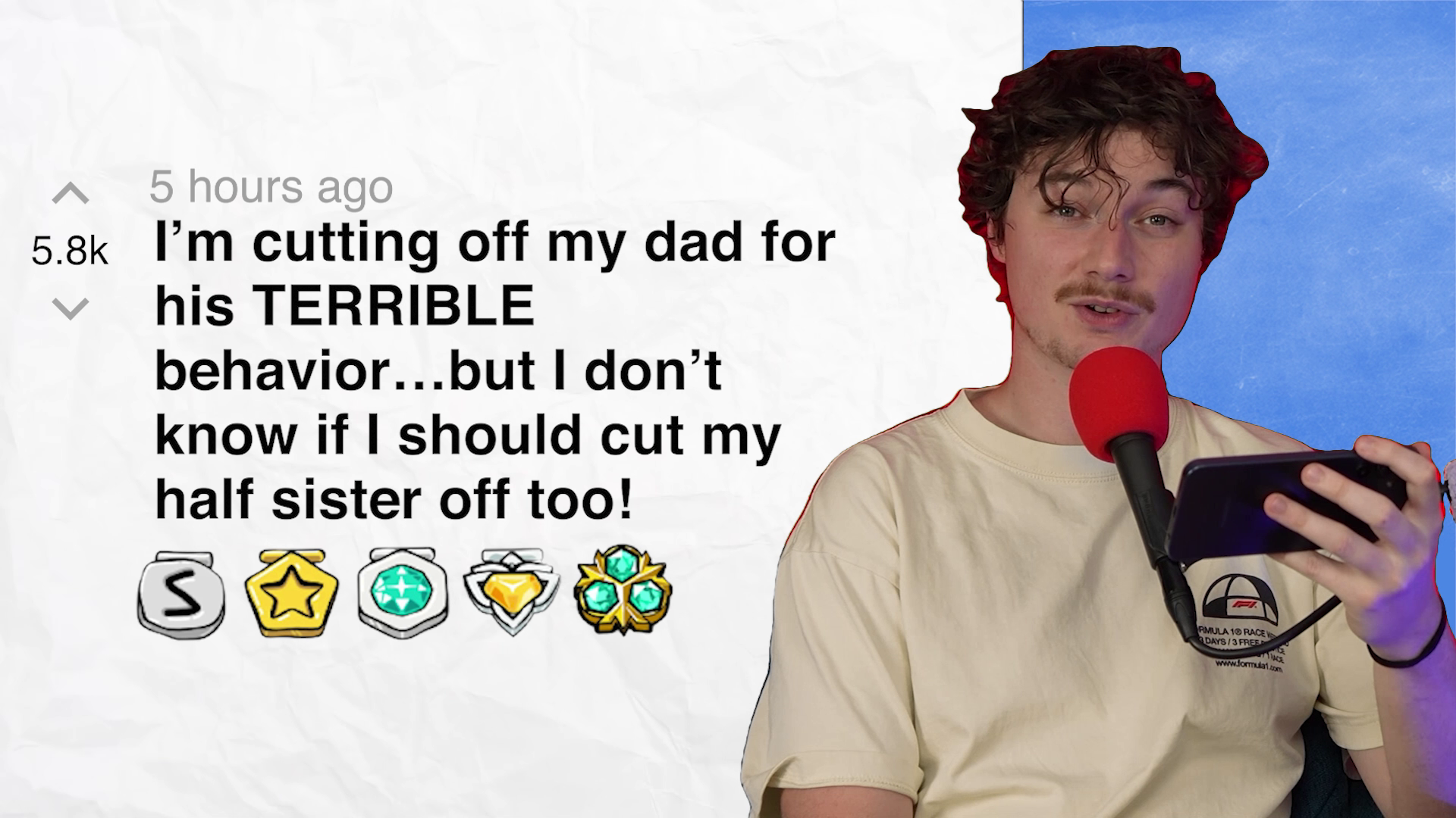 Video thumbnail for I’m going no contact with my dad for his awful behavior… but I don’t know if my half sister deserves the same!