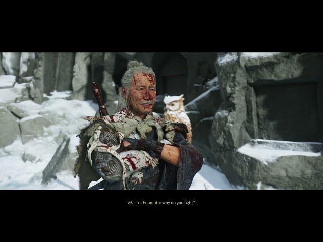 Video thumbnail for Ghost of Yotei - The Way of The Kusarigama: Atsu Meets Master Enomoto Cutscene | Defeat Nine Tails