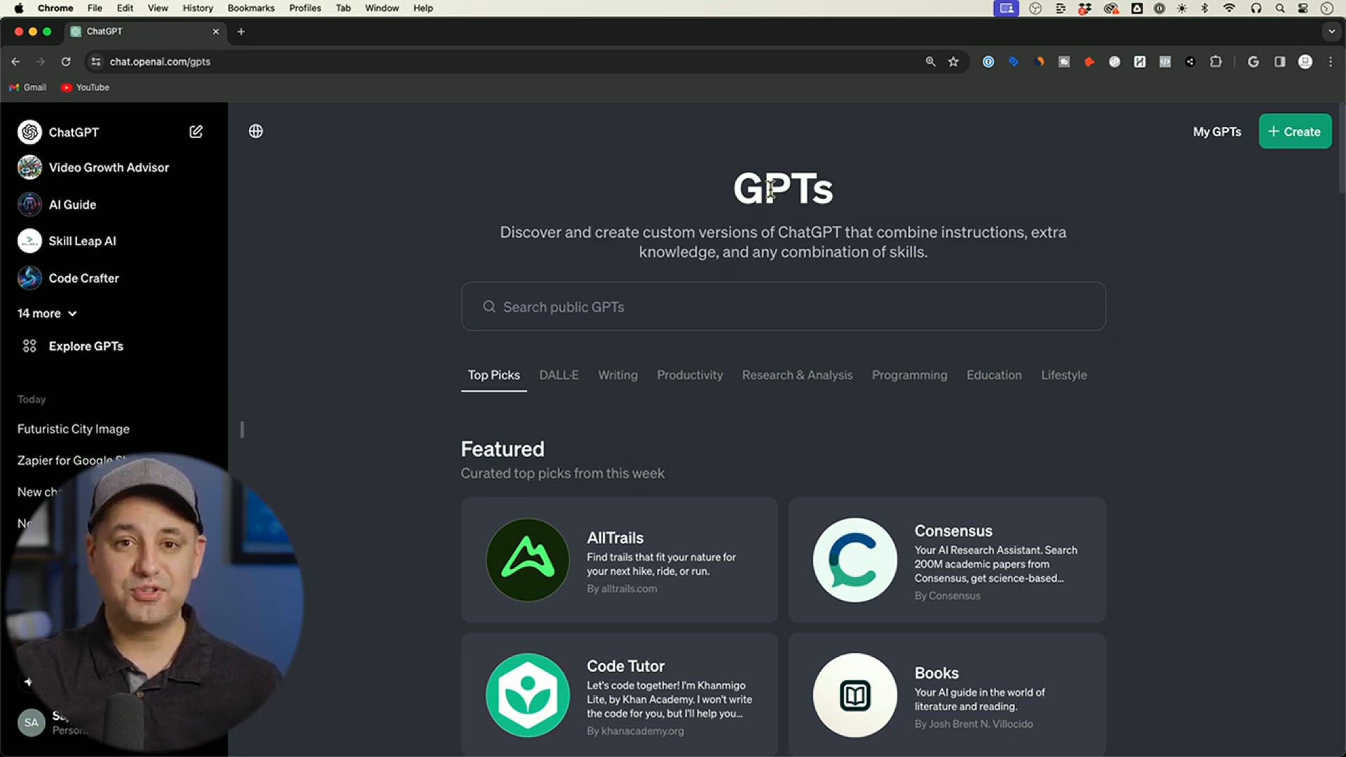 Video thumbnail for How to Use the new GPT Store