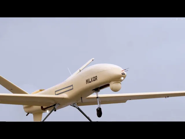 'Video thumbnail for Exclusive Interview: Milkor's UAV 380 - Revolutionizing Civilian Maritime Operations Eurosatory 2024'