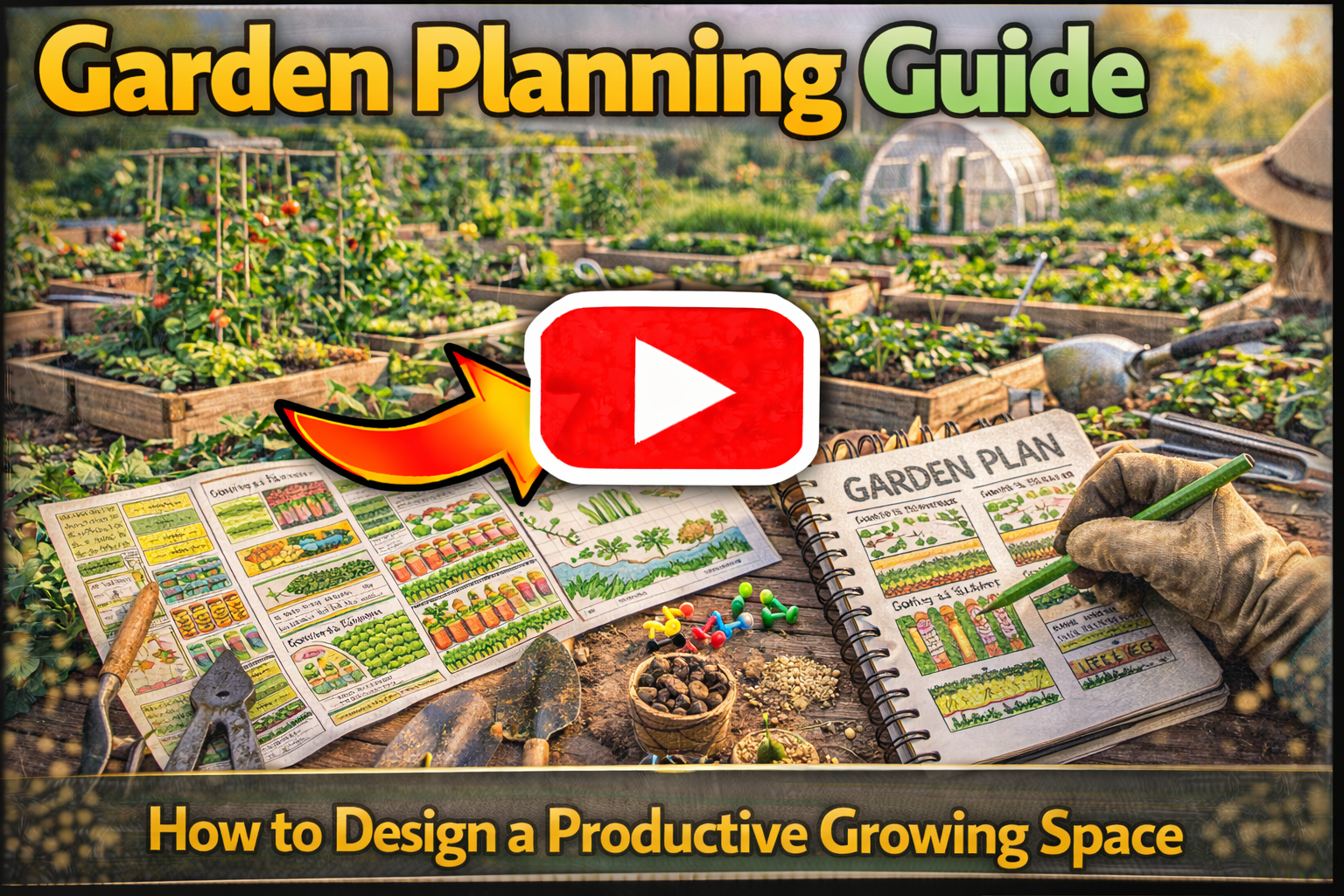 Video thumbnail for Garden Planning Guide | How to Design a Productive Growing Space
