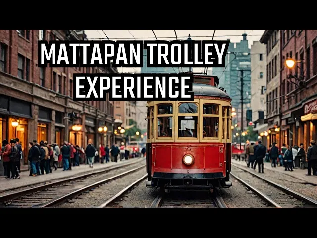 'Video thumbnail for Red Line T MBTA - Butler Mattapan Trolley Dorchester🔴'