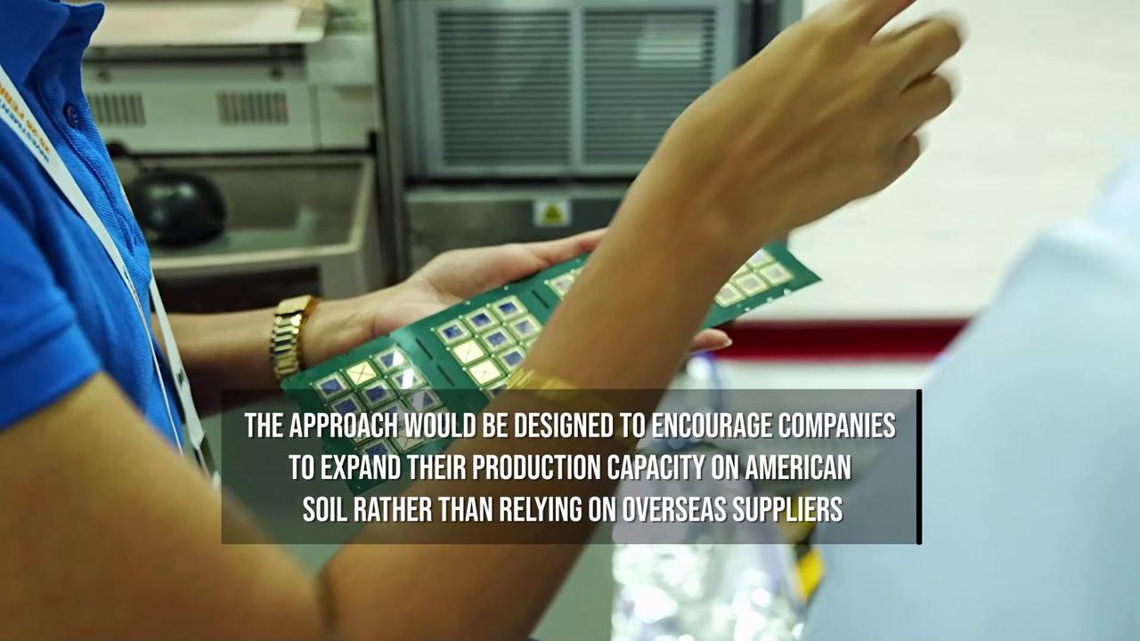 Video thumbnail for US Weighs New Tariffs on Semiconductors and Tech Products.