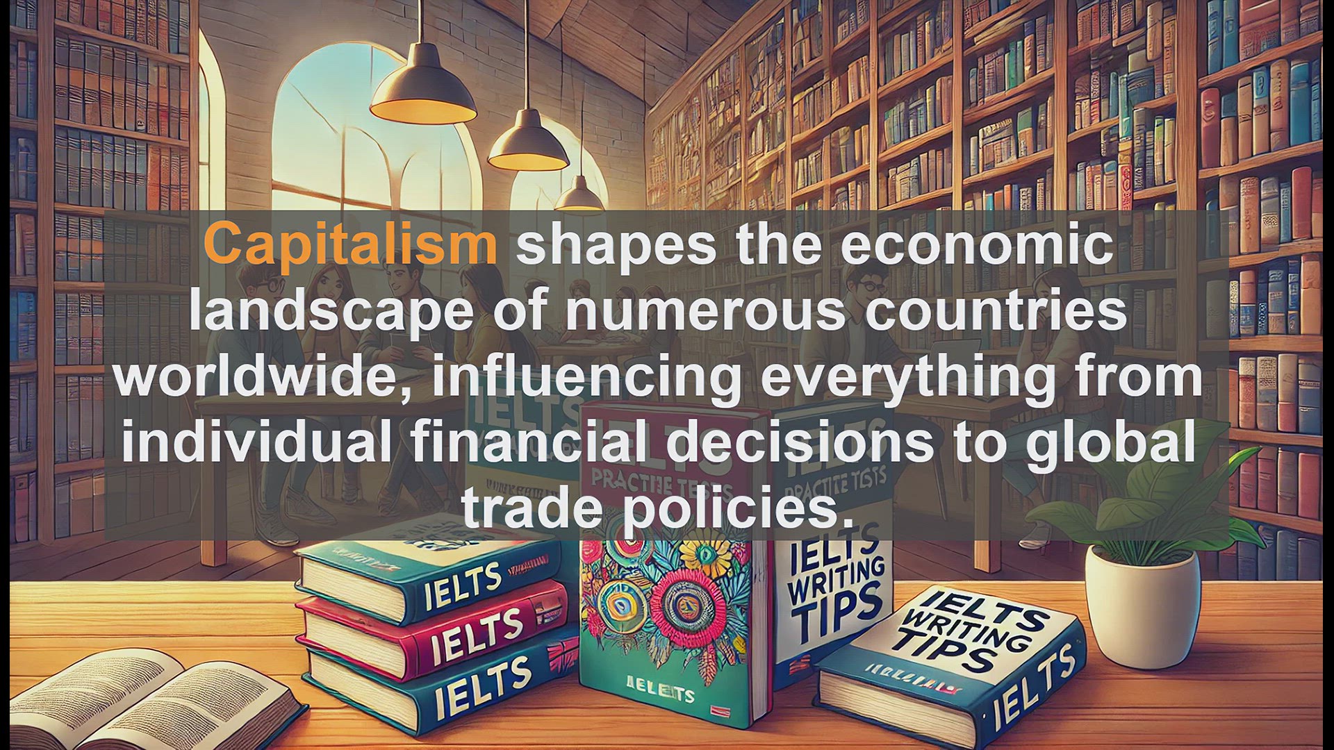 'Video thumbnail for 5000 Must Know IELTS 8.0 Vocabulary - Capitalism Explained: Boost Your IELTS Vocabulary'