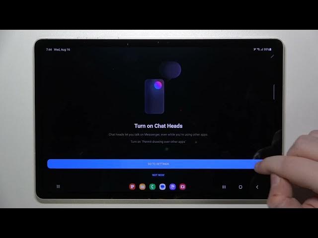 Video thumbnail for How to Enable Messenger Chat Bubbles on Samsung Galaxy Tab S9?