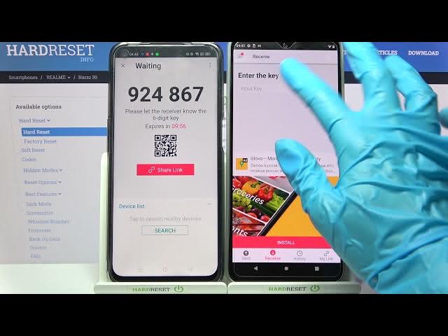 Video thumbnail for Transfer Files from Realme Narzo 30 to Android Device Send Anywhere