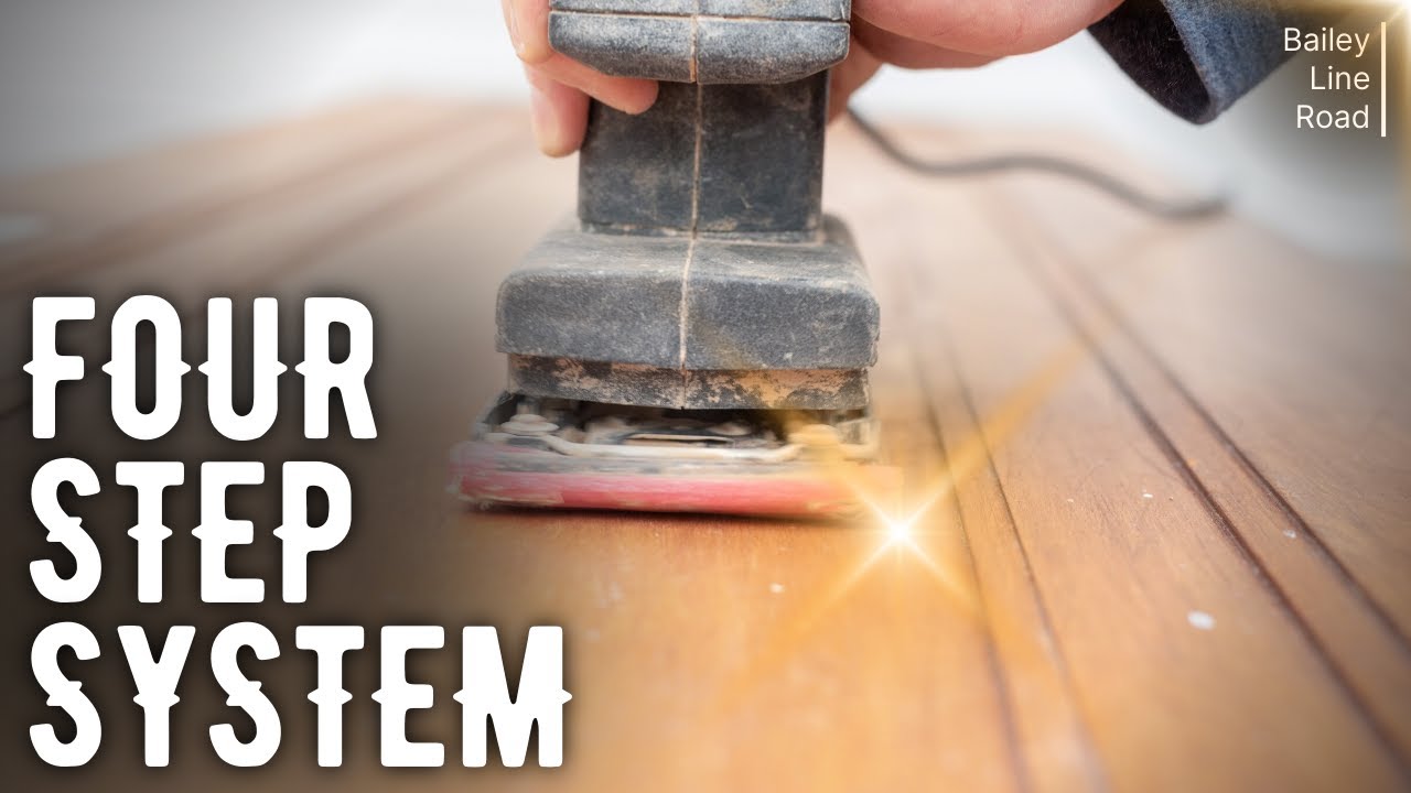 Video thumbnail for My Sanding Process for a PERFECTLY Smooth Wood Finish