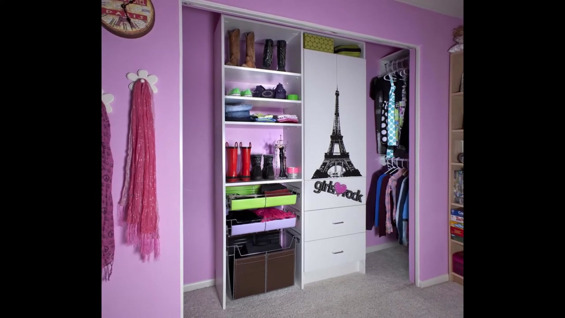 Video thumbnail for Bedroom Organization Ideas  Small Bedroom Organization Ideas