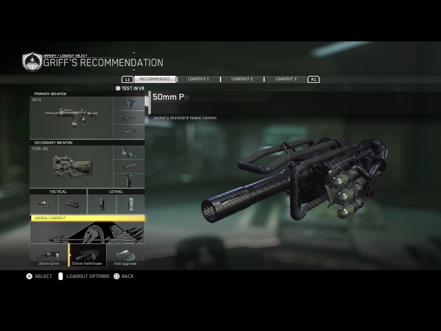 Video thumbnail for Call of Duty: Infinite Warfare - Operation Deep Execute: Audrey MaCallum Briefing & Loadout FHR, NV4