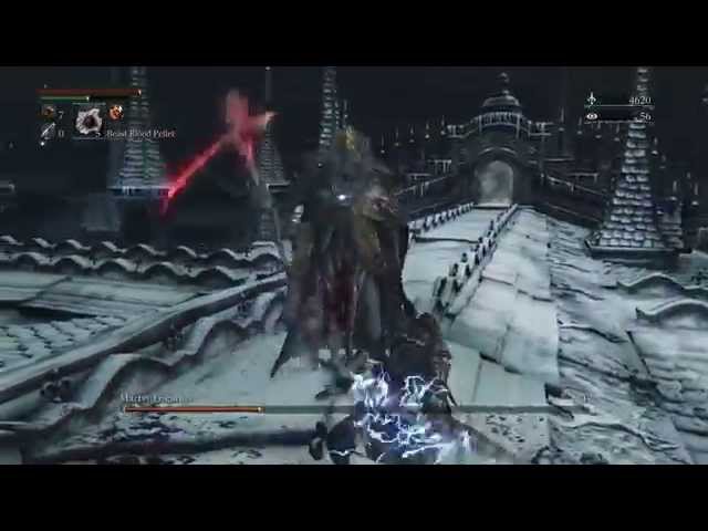 Video thumbnail for Bloodborne - Cainhurst Castle: King Martyr Logarius Fight, Crown of illusions, Ludwig Blade + Bolt