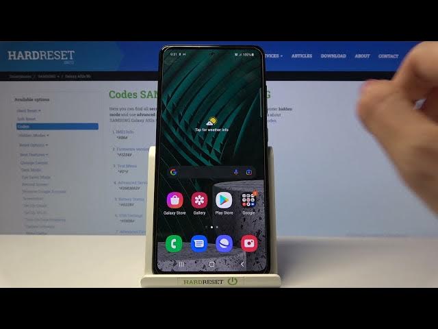 Video thumbnail for How to Use Secret Codes on SAMSUNG Galaxy A52s - Enter Secret Codes