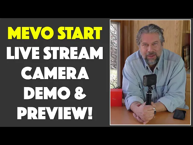 Video thumbnail for Mevo START Facebook / YouTube / Twitch Live Stream Camera - Demo & Preview