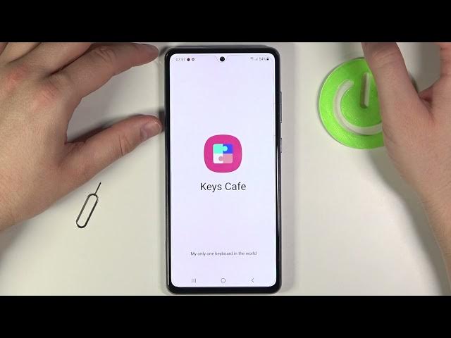 Video thumbnail for How to Get Keys Cafe Keyboard Theme on SAMSUNG Galaxy A72 - Change Keyboard Theme