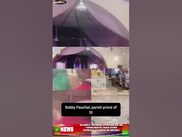 Video thumbnail for Elderly Woman-Struggles As Terrorists-Take-Over Nigeria-Church-In Eruku